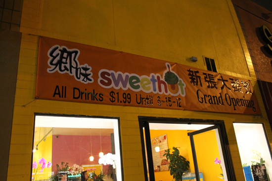 The cafe Sweethut -- in the Inner Richmond neighborhood -- serves a variety of bubble tea flavors.